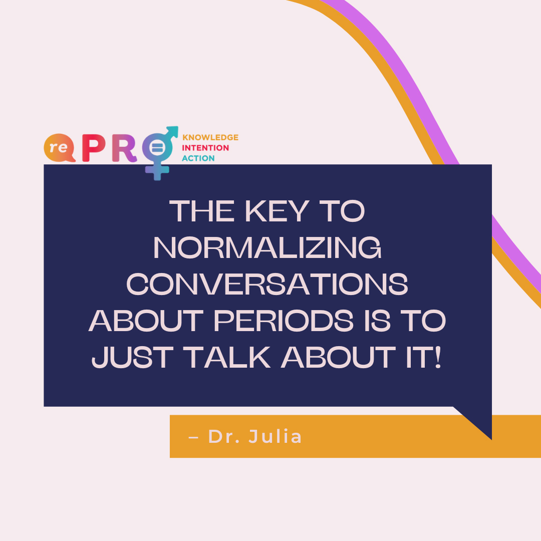 The Key To Normalizing Conversations About Periods