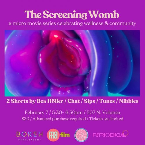 The Screening Womb 2024 givebutter.com/screeningwomb